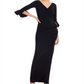 Chiara Boni La Petite Robe feminino Zalfa coluna vestido preto tamanho 12