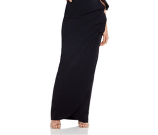 Chiara Boni La Petite Robe Women's Zalfa Column Gown Black Size 12