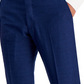 A|X Armani Exchange Terno Masculino Slim Fit de Lã Calça Separada Azul