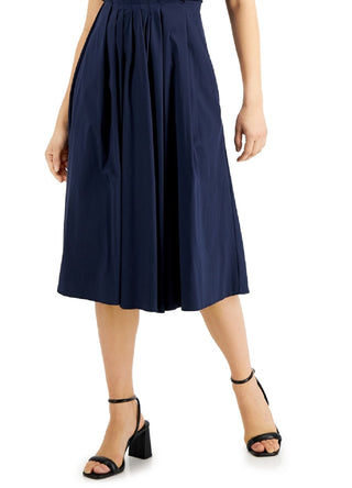 Vestido midi plissado Weekend Max Mara Vertice feminino azul tamanho 1