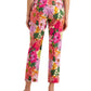 Calça Weekend Max Mara Feminina com Estampa Floral Rosa Tamanho 2