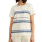 Blusa de malha bordada Weekend Max Mara Parsec feminina, marrom, tamanho grande