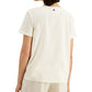 Blusa de malha bordada Weekend Max Mara Parsec feminina, marrom, tamanho grande