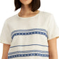 Blusa de malha bordada Weekend Max Mara Parsec feminina, marrom, tamanho grande