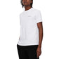 Camiseta masculina Armani Exchange Milano New York Logo, branca, tamanho grande