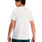 Camiseta masculina A|X Armani Exchange Classic Logo, branca, tamanho pequeno