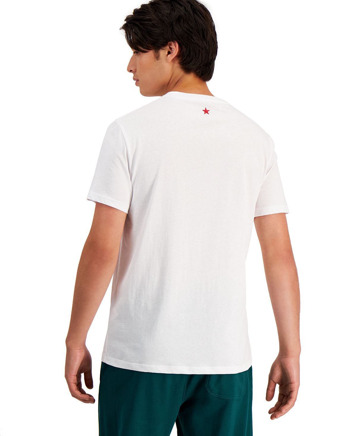 Camiseta masculina A|X Armani Exchange Classic Logo, branca, tamanho pequeno