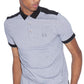 A|X Armani Exchange Polo Piqué Masculino Mesclado Preto Tamanho X-G