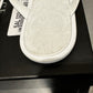 Chinelo Versace com estampa de cabeça de Medusa para mulheres, branco, tamanho 8,5