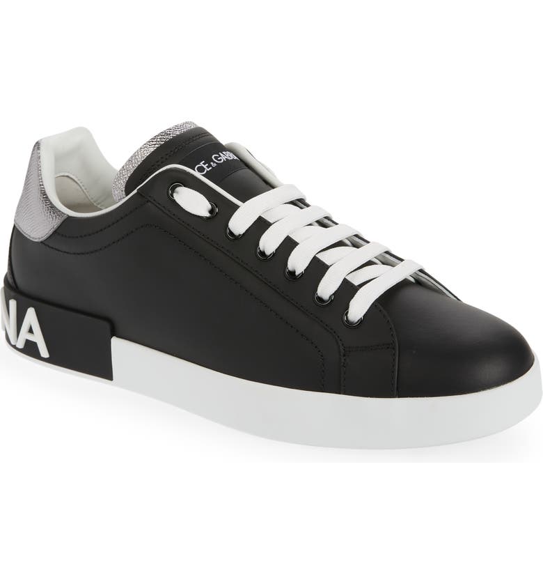 Tênis Dolce &amp; Gabbana Portofino Masculino Preto Tamanho 11