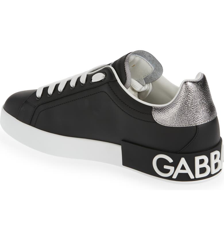 Tênis Dolce &amp; Gabbana Portofino Masculino Preto Tamanho 11