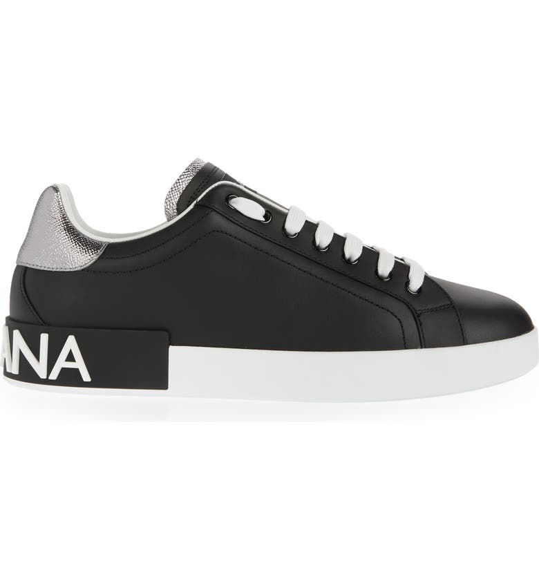 Tênis Dolce &amp; Gabbana Portofino Masculino Preto Tamanho 11
