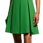 Minivestido Emporio Armani Emma com decote em V, verde, tamanho 2