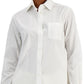 Camisa de algodão com botões Arpa Weekend Max Mara feminina, branca, tamanho 4
