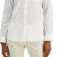 Camisa de algodão com botões Arpa Weekend Max Mara feminina, branca, tamanho 4