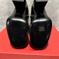 Bota Valentino Garavani feminina Heritage Vlogo preta tamanho 7