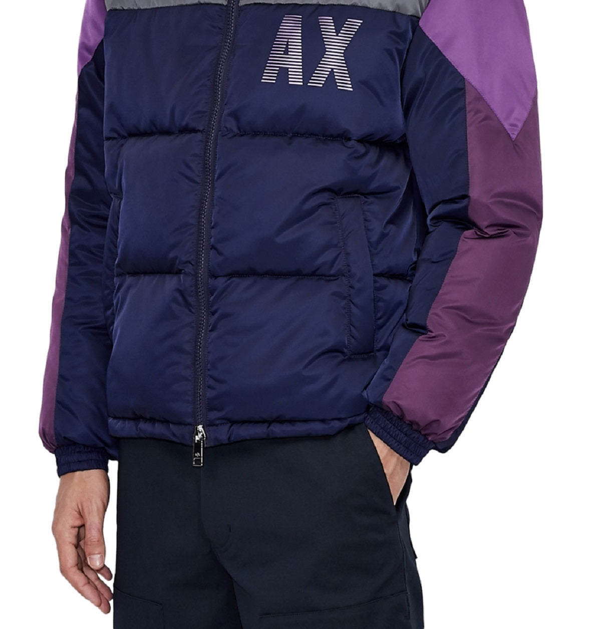 a-x-armani-exchange-mens-bold-colorblock-logo-jacket-purple-size-small