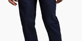 Calça jeans masculina AX Armani Exchange Straight Fit - Azul - Tamanho 31