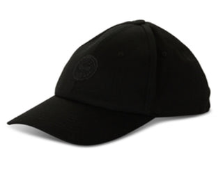 Boné de beisebol masculino Moncler, preto, tamanho regular