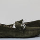 Salvatore Ferragamo Moc Toe Drivers Masculino Marrom Tamanho 10,5 E