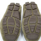 Salvatore Ferragamo Moc Toe Drivers Masculino Marrom Tamanho 10,5 E