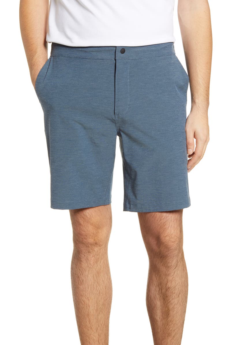 Vestido curto masculino Reyn Spooner Aloha Stretch azul tamanho 38