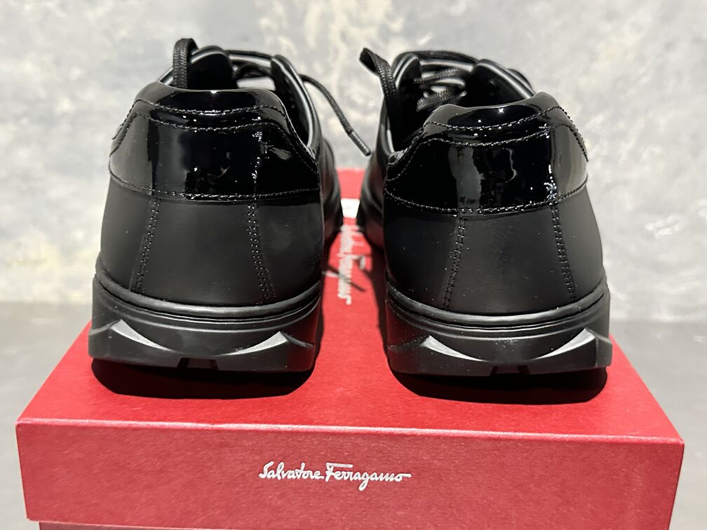 Tênis Cube Masculino Salvatore Ferragamo Preto Tamanho 10 M
