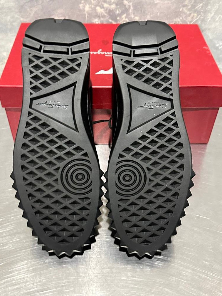 Tênis Cube Masculino Salvatore Ferragamo Preto Tamanho 10 M