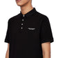 A|X Armani Exchange Milano New York Logo Polo Masculino Preto Tamanho XX-Grande