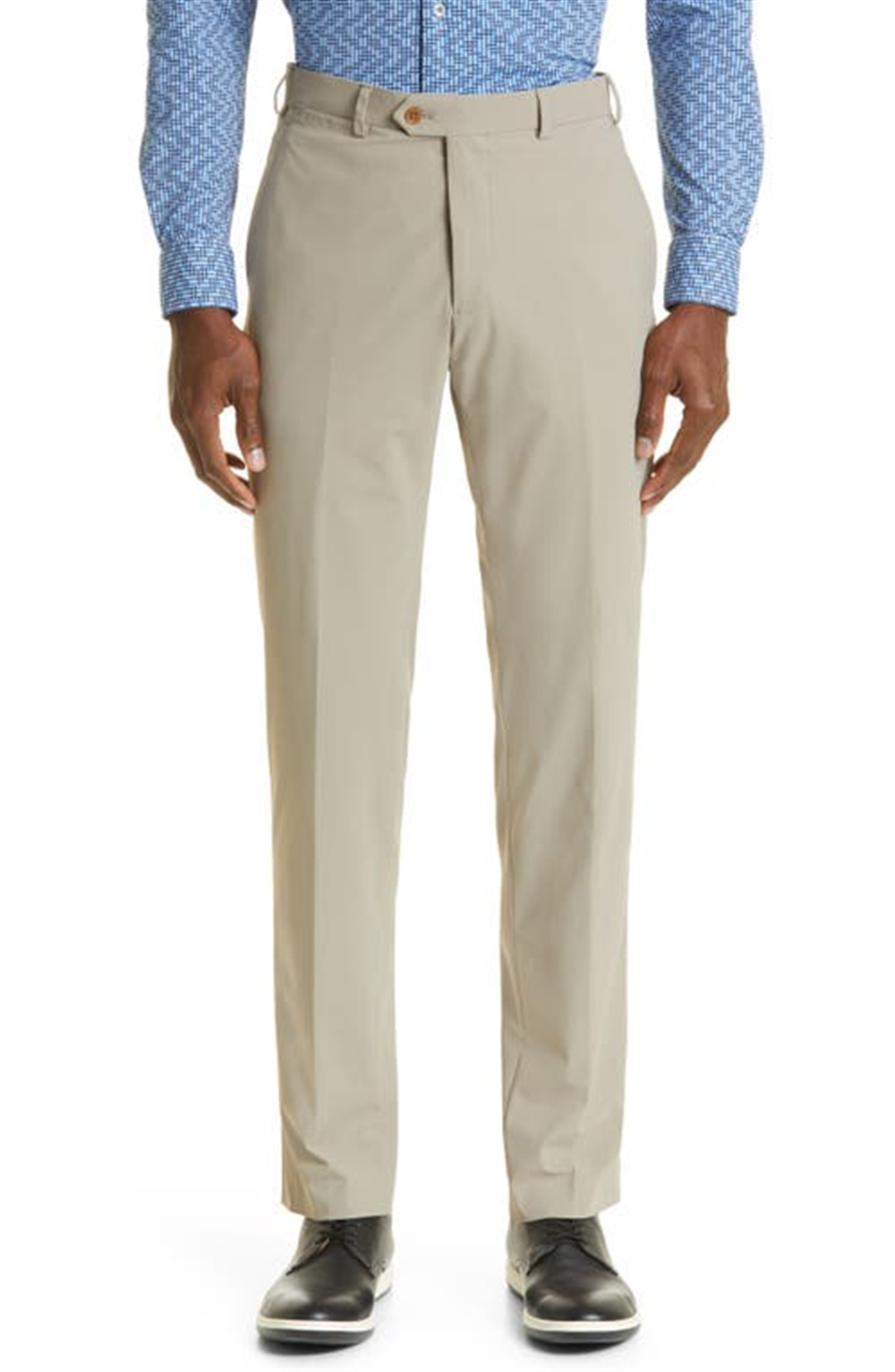 Calça Emporio Armani Techno Performance em Bege