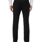 A|X Armani Exchange Calça Masculina Slim Fit Sólida Separada Preta Tamanho 33X32