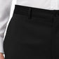 A|X Armani Exchange Calça Masculina Slim Fit Sólida Separada Preta Tamanho 33X32