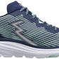 Tênis de corrida feminino 36 Degrees Fantom Knit Road, azul, tamanho 9 B(M) EUA