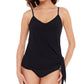 Top tankini Alex feminino Magicsuitr preto tamanho 12