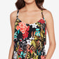 Magicsuit Grace Tankini Top Feminino Maiô Feminino Preto Tamanho 14