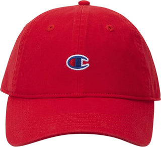 Boné ajustável Champion Ameritage Dad masculino, tamanho regular, vermelho, para todos os gostos