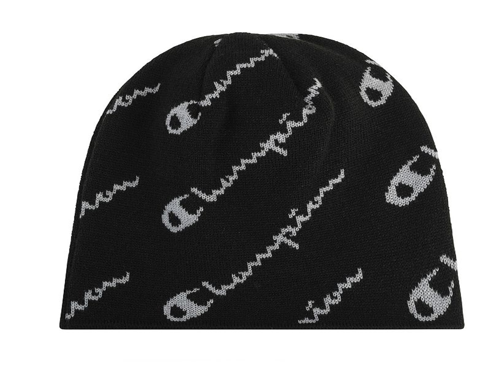 Gorro Oxford Reversível Tilt Masculino Champion Preto Tamanho Regular