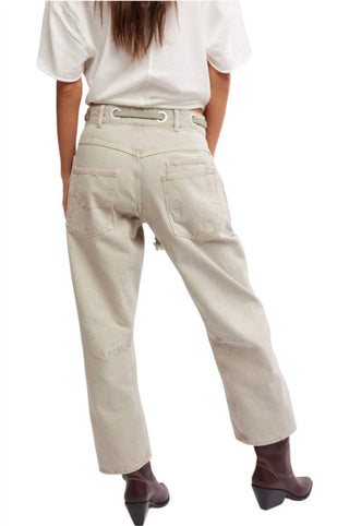 Free People - Calça Moxie de cintura baixa