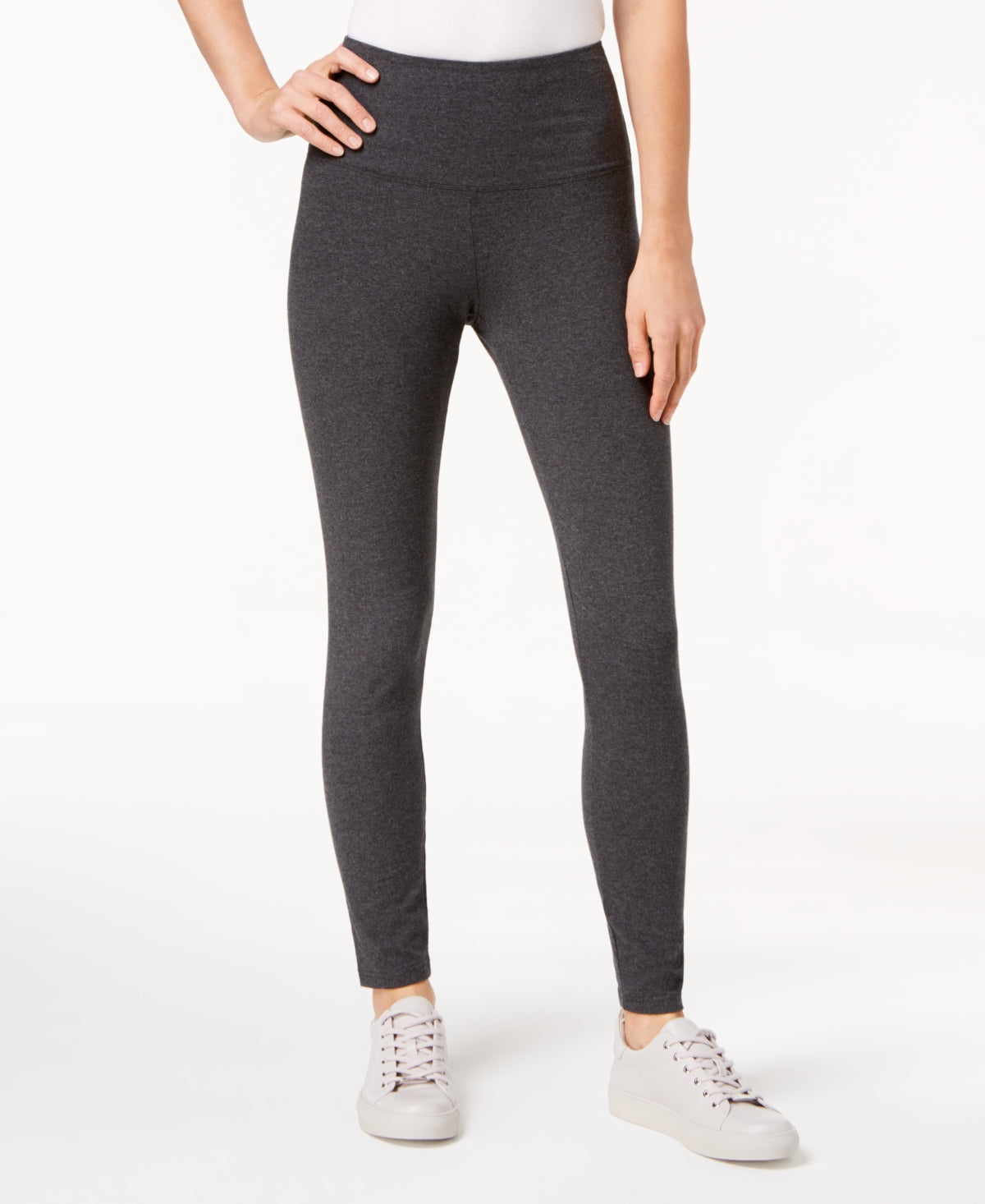 Leggings de ioga femininas Style &amp; Co, cinza, tamanho XX-G
