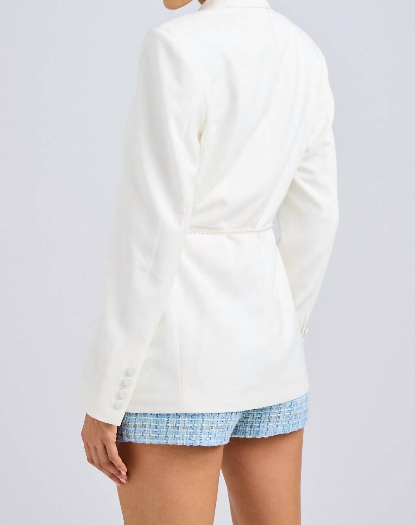Generation Love - Martina Crepe Belted Blazer