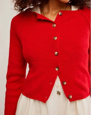 Free People - Cardigã encolhido Sydney