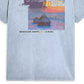 Camiseta masculina Philcos Monet Graphic manga curta azul tamanho médio