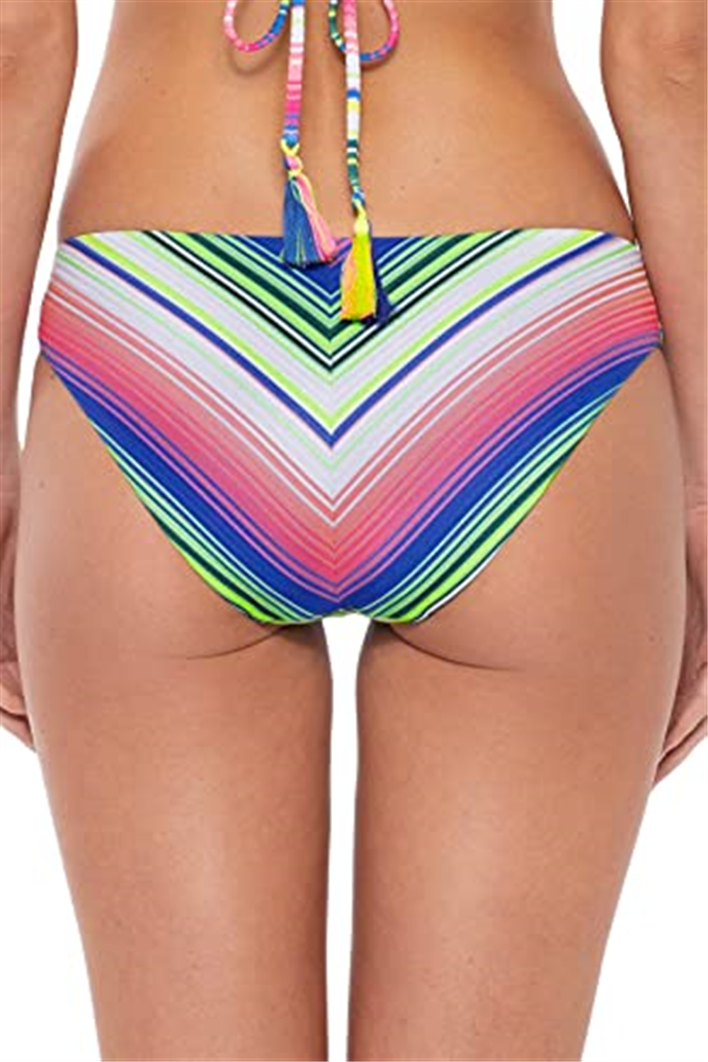 Calcinha de biquíni azul Santa Catarina feminina Becca tamanho grande