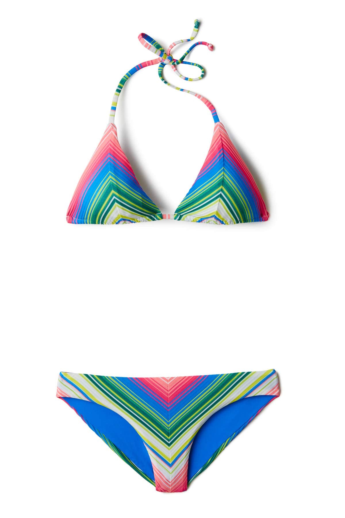 Calcinha de biquíni azul Santa Catarina feminina Becca tamanho grande