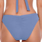 Calcinha de banho feminina Becca by Rebecca Virtue Hipster Pool, azul, separada