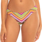 Calcinha de biquíni Becca Iconic Adela Hipster feminina rosa tamanho grande