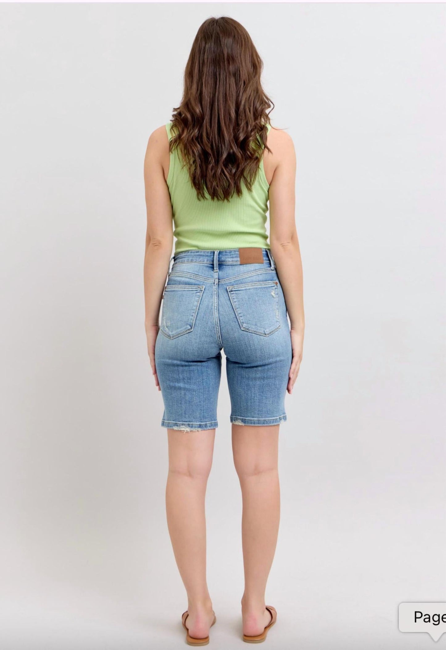 Judy Blue - Vintage Wash Bermuda Shorts