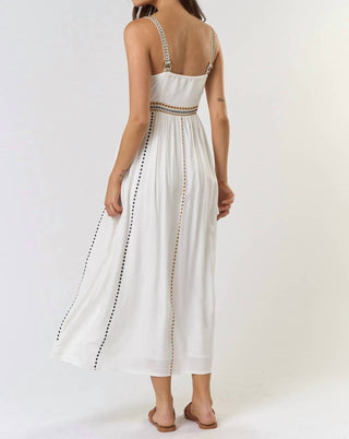 Lalavon - Embroidered Maxi Dress