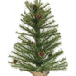 Mini Pine Tree with Burlap Bag Base and Pinecone Accents (Set of 2)