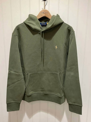Polo Ralph Lauren - Moletom com capuz liso em mistura de algodão com efeito ombré